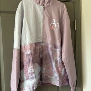 NWT Mens Air Jordan Purple Windbreaker Sport DNA Pullover Size M Retail $150